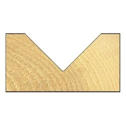 10/11X1/2TC - Chamfer V Groove Cutter 45 Degrees -Outlet Router Grip Store 10 11 2a