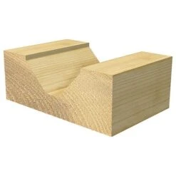 10/2X1/2TC - Mortar Groove/Large Chamfer 60 Degrees -Outlet Router Grip Store 10 1 3a
