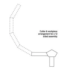 10/50X1/2TC - Birdsmouth Cutter 6&12 Sided 30/60 Deg 21 10/50X1/2TC - Birdsmouth Cutter 6&12 Sided 30/60 Deg -Outlet Router Grip Store 10 50 dia 1