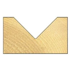 11/30X1/2TC - Chamfer V Groove Cutter 45 Degrees -Outlet Router Grip Store 11 30 2a 1