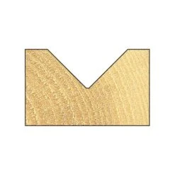 11/3X1/4TC - Chamfer V Groove Cutter 45 Degrees -Outlet Router Grip Store 11 3 2a