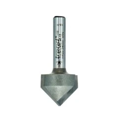 11/3X1/4TC - Chamfer V Groove Cutter 45 Degrees -Outlet Router Grip Store 11 3x1 4tc 2d1