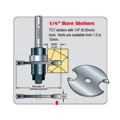 39/6TC - Slotter 2mm Kerf 12mm Bore -Outlet Router Grip Store 1 4 inch stack system
