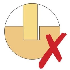 32/13X1/2TC - Stair Trenching Cutter -Outlet Router Grip Store 32 10 sa 3