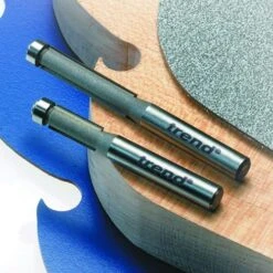 46/07X1/4TC - Guided Trimmer 6.3mm Diameter 25.4mm Length -Outlet Router Grip Store 46 05 07 feat 1