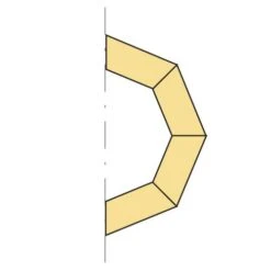 11/17X1/4TC - Bevel Cutter -Outlet Router Grip Store 46 107 sa 1