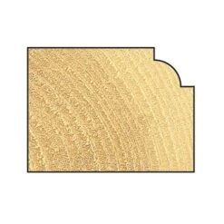 46/11X1/4TC - Bearing Guided Ovolo Cutter 3.2mm Radius 26 46/11X1/4TC - Bearing Guided Ovolo Cutter 3.2mm Radius -Outlet Router Grip Store 46 11 2b