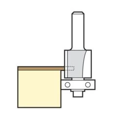 46/19X1/4TC - Double Overlap Cutter -Outlet Router Grip Store 46 19 sa