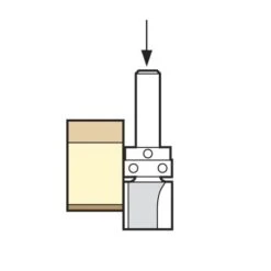 46/100X1/2TC - Guided Profiler 25mm Dia X 25mm Cut -Outlet Router Grip Store 46 91 sb 35