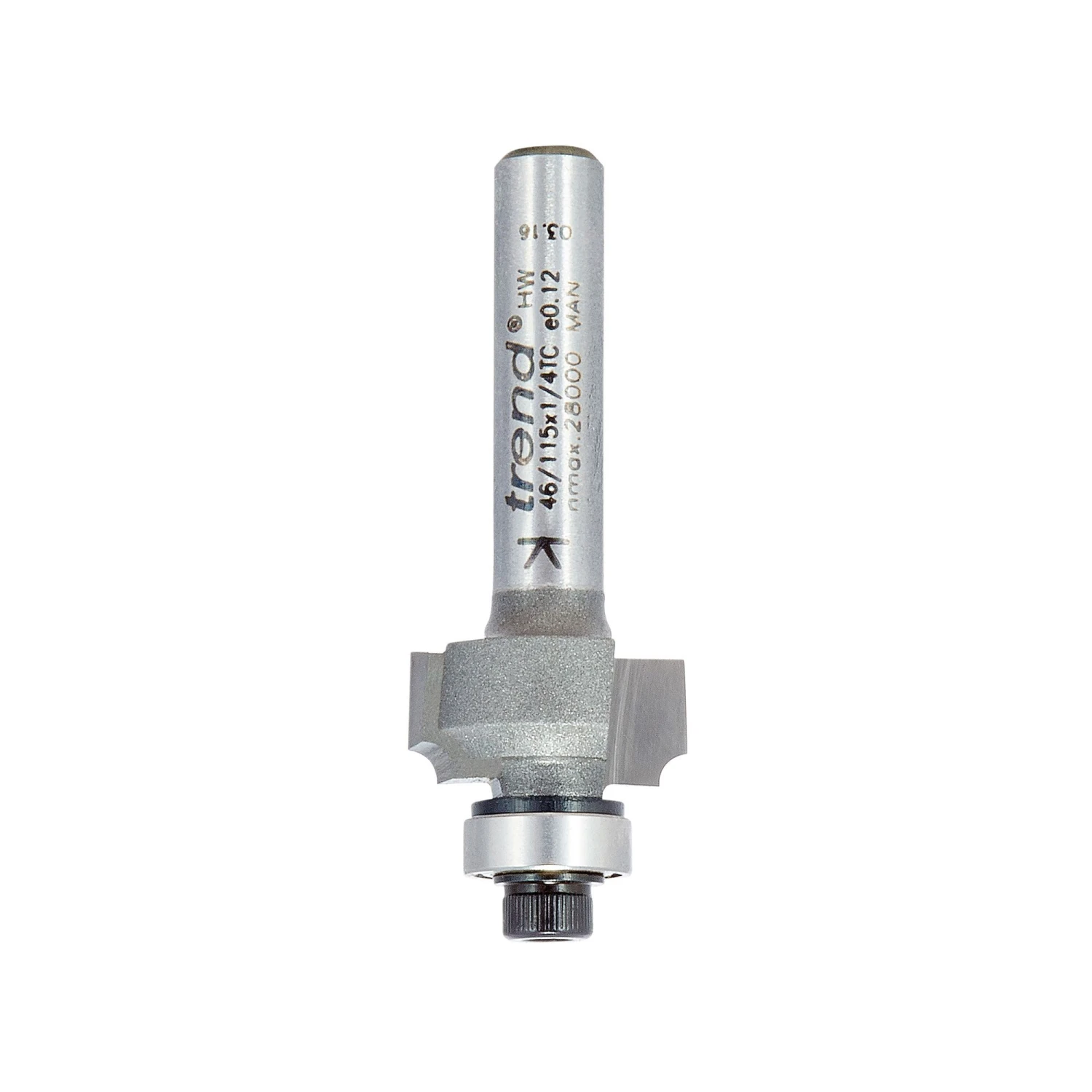 46/115X1/4TC - Bearing Guided Ovolo Cutter 1.6mm Radius 14 46/115X1/4TC - Bearing Guided Ovolo Cutter 1.6mm Radius - Image 12