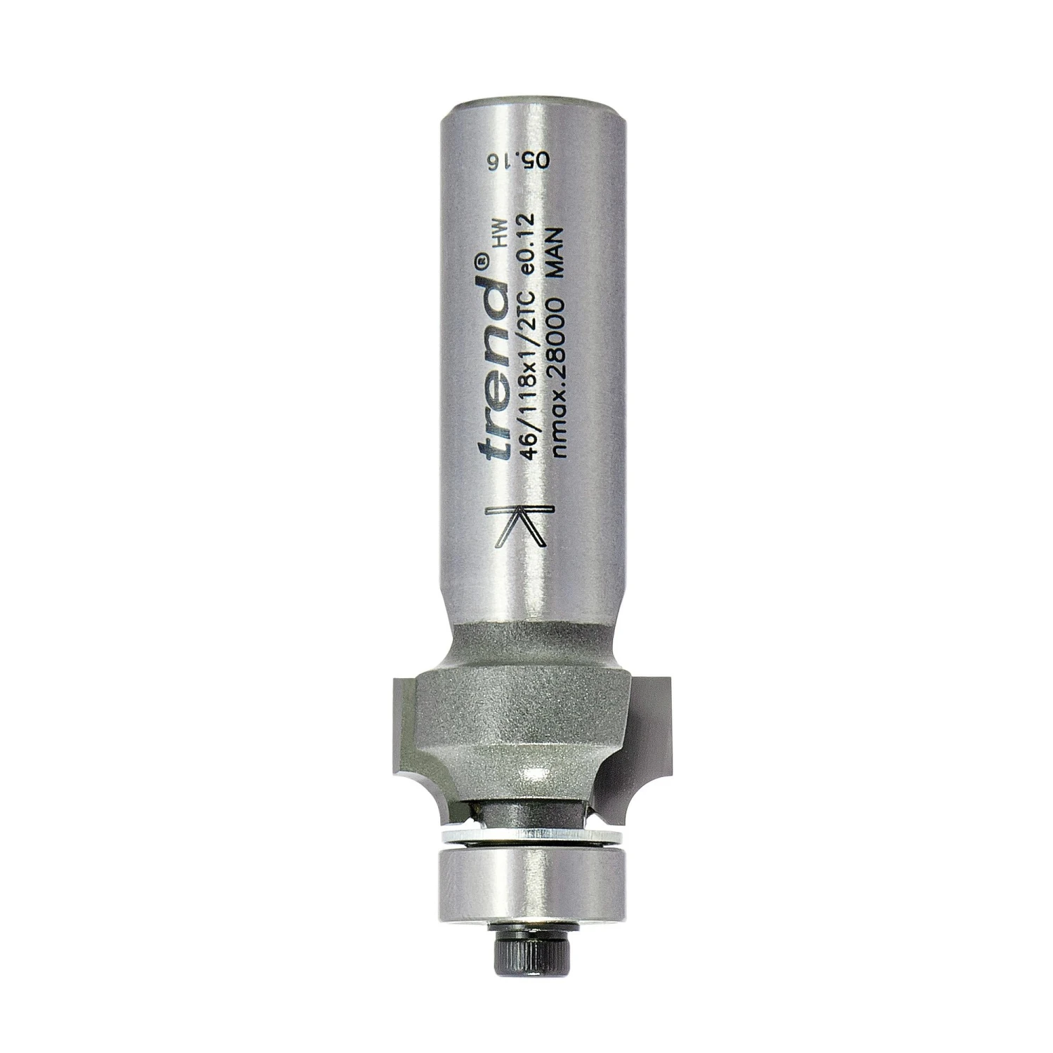 46/118X1/2TC - Bearing Guided Ovolo Cutter 3mm Radius 16 46/118X1/2TC - Bearing Guided Ovolo Cutter 3mm Radius - Image 14