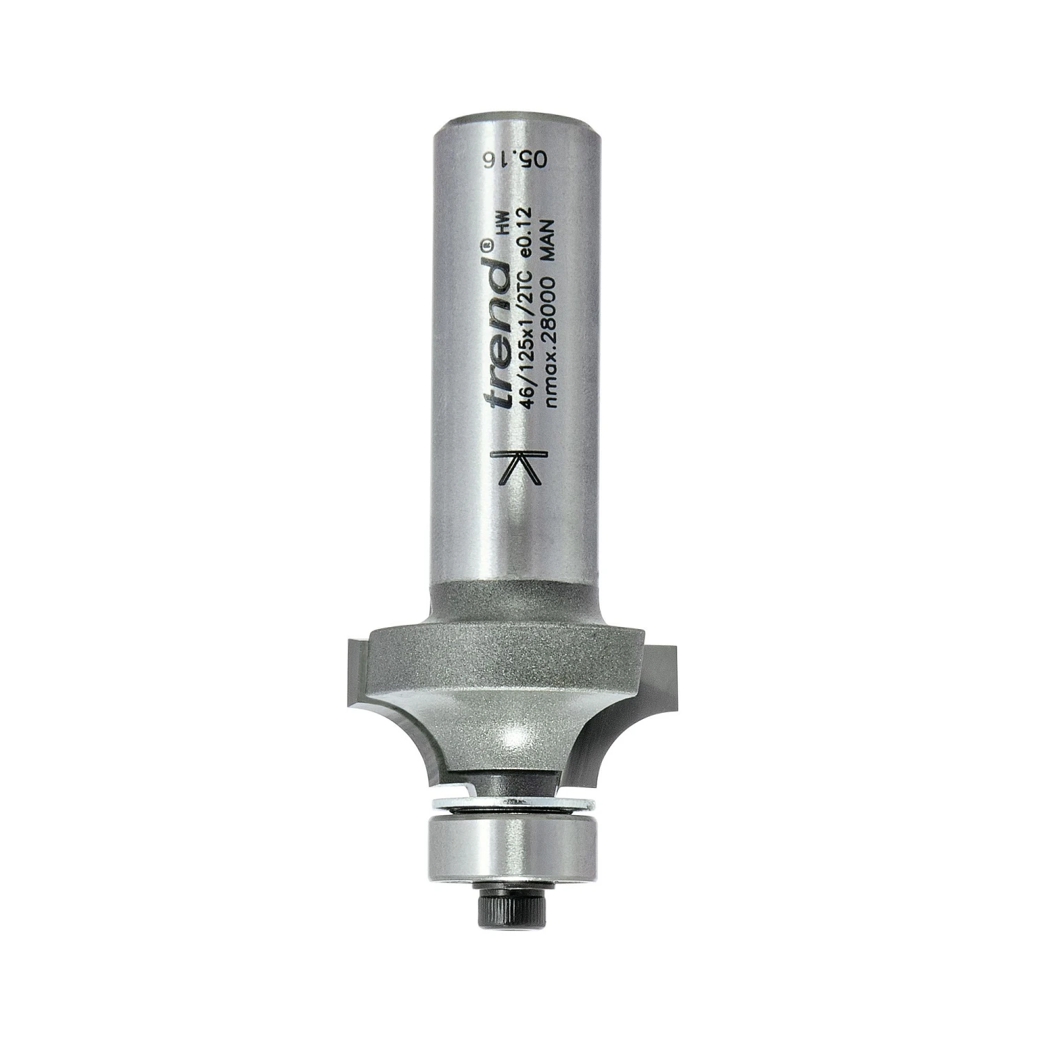 46/125X1/2TC - Bearing Guided Ovolo Cutter 6mm Radius 15 46/125X1/2TC - Bearing Guided Ovolo Cutter 6mm Radius - Image 13