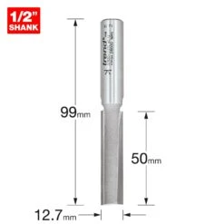 3/83DX1/2TC - Two Flute Cutter 12.7mm Diameter -Outlet Router Grip Store 5027654005224 3 83dx1 2tc 2d1 dd