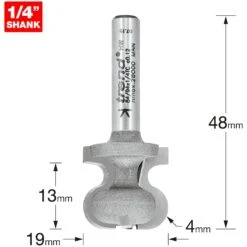 84/94X1/4TC - Drawer Pull Cutter -Outlet Router Grip Store 5027654013250 84 94x1 4tc 2d1 dd