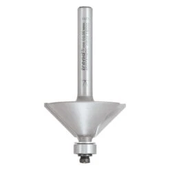 46/37X1/4TC - Bearing Guided Chamfer Cutter 45 Degrees -Outlet Router Grip Store 5027654021712 46 37x1 4tc 2d1