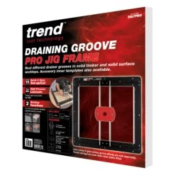 DG/PRO - Drainer Groove Pro Jig 26 DG/PRO - Drainer Groove Pro Jig -Outlet Router Grip Store 5027654060094 dg pro pack