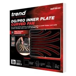 DGP/IP/CF - DG/PRO Inner Plate Curved Fan -Outlet Router Grip Store 5027654060117 dgp ip cf pack