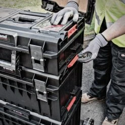 MS/P/200P - Pro Modular Storage Case 200 With Organiser 38 MS/P/200P - Pro Modular Storage Case 200 With Organiser -Outlet Router Grip Store 5027654064504 ms p 200p feat17