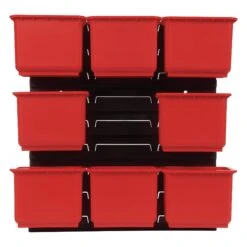 MS/P/RACK/8 - Pro Storage Wall Rack With 8 Medium Bins -Outlet Router Grip Store 5027654066867 ms p rack 8 feat2
