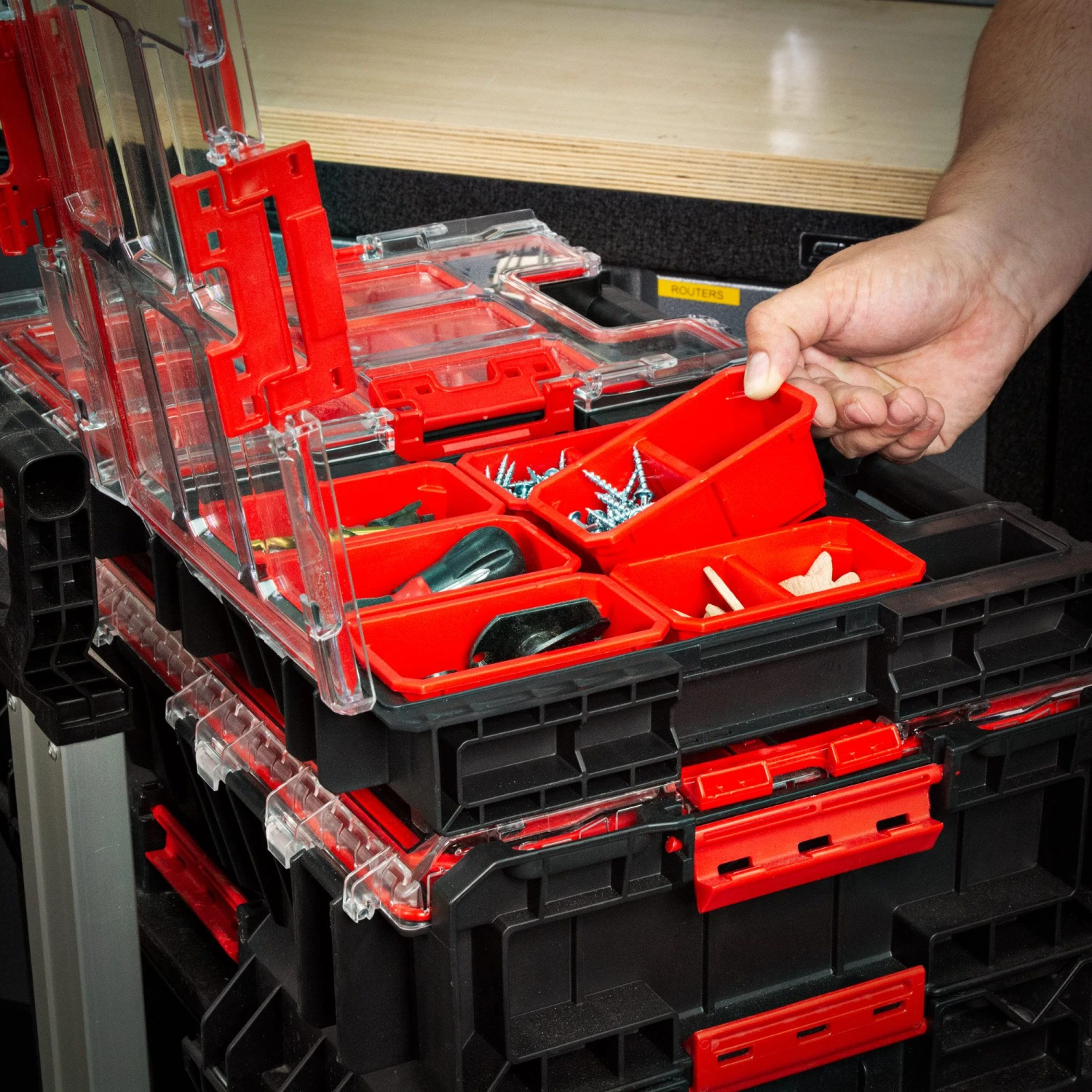 MS/P/ORG/M - Pro Modular Storage Medium Organiser 12 MS/P/ORG/M - Pro Modular Storage Medium Organiser - Image 10