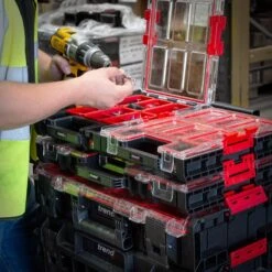 MS/P/ORG/M - Pro Modular Storage Medium Organiser 28 MS/P/ORG/M - Pro Modular Storage Medium Organiser -Outlet Router Grip Store 5027654068427 ms p org m feat9