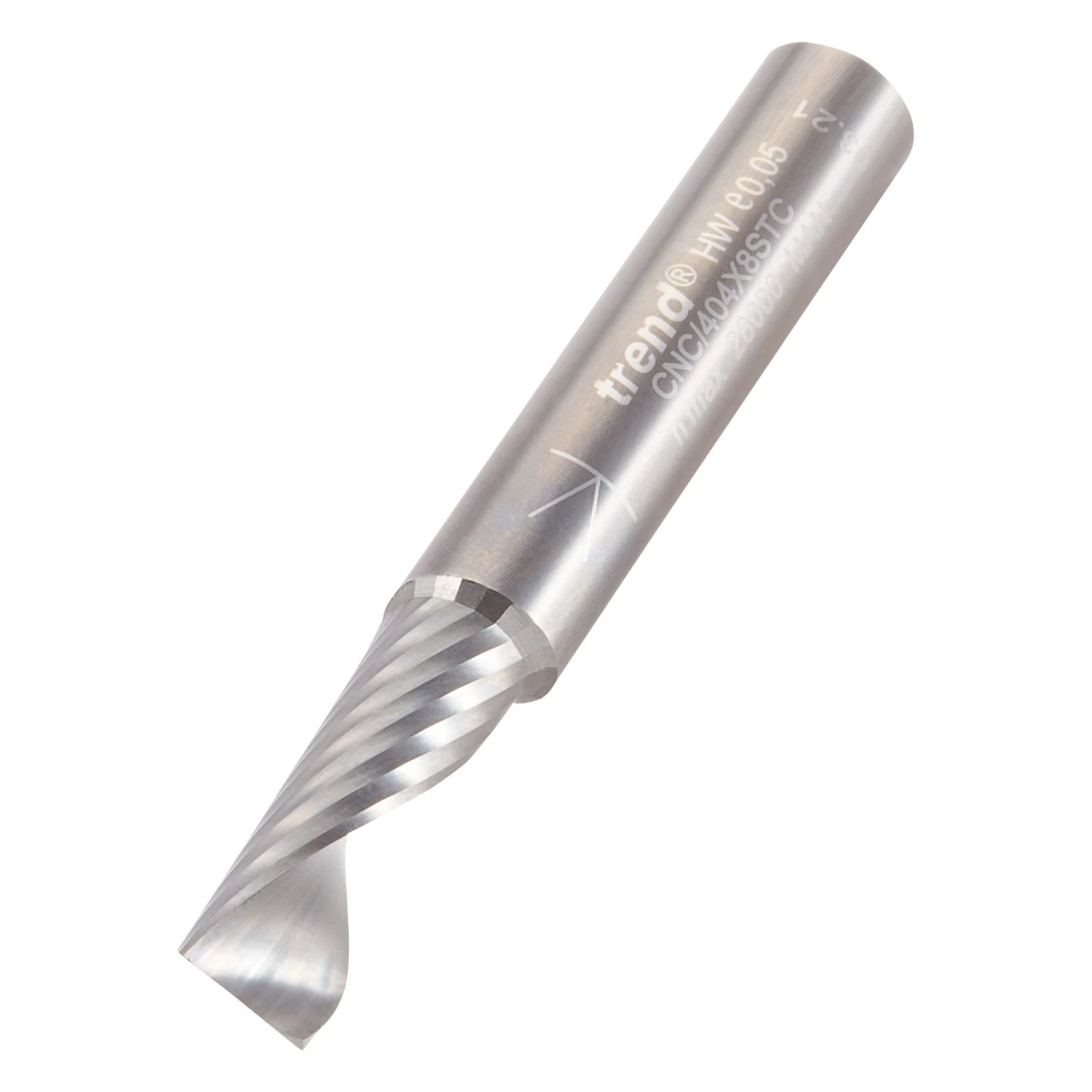 CNC/404X8STC - O Flute Spiral Up-cut 8 X 22 X 50 X 8mm 3 CNC/404X8STC - O Flute Spiral Up-cut 8 X 22 X 50 X 8mm