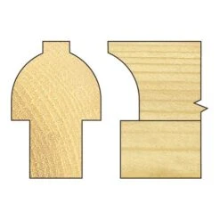 6/50X1/4TC - Sash Bar Ovolo Joint Cutter 10mm Radius -Outlet Router Grip Store 6 50 2b