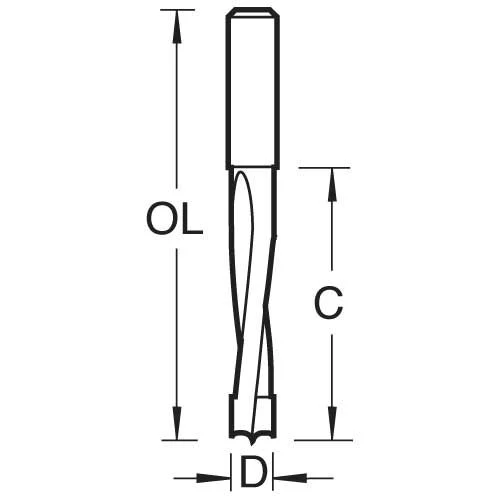 61/01X1/4TC - Dowel Drill 10mm Diameter 4 61/01X1/4TC - Dowel Drill 10mm Diameter - Image 2