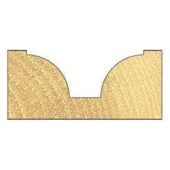 7/7X1/2TC - Ovolo Rounding Over Cutter 15mm Radius -Outlet Router Grip Store 7 7 2c