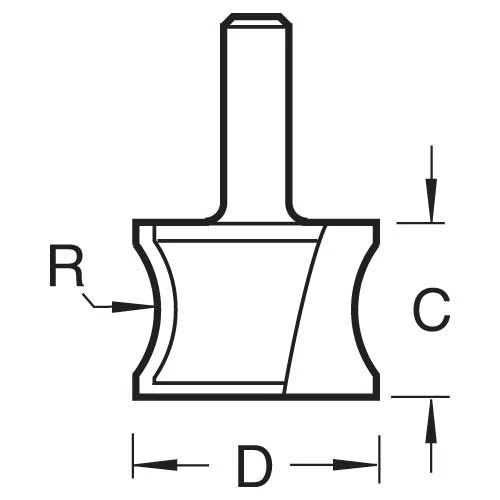 84/49X1/2TC - Sunk Bead Cutter 4 84/49X1/2TC - Sunk Bead Cutter - Image 2