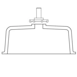 90/22X1/2TC - Six Wing Trimmer 52.3mm Diameter 6.5mm Length -Outlet Router Grip Store 90 22 sa