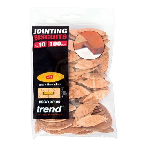 BSC/10/100 - Trend No 10 Size Compressed Beech Biscuits - 100 Pack 3 BSC/10/100 - Trend No 10 Size Compressed Beech Biscuits - 100 Pack