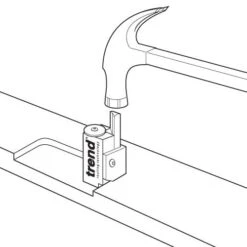 C/CHISEL - Trend Corner Chisel - To Quickly Square Up Rounded Corners When Using Lock And Hinge Jigs. -Outlet Router Grip Store c chisel ham