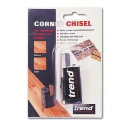 C/CHISEL - Trend Corner Chisel - To Quickly Square Up Rounded Corners When Using Lock And Hinge Jigs. -Outlet Router Grip Store c chisel pack