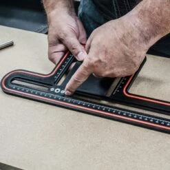 CAB/JIG/A - Cabinet Hardware Drilling Jig -Outlet Router Grip Store cab jig a feat2 1