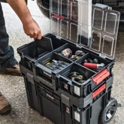 MS/C/100D - Modular Storage Compact Box 100mm -Outlet Router Grip Store ms c 100d feat7