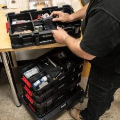 MS/C/100D - Modular Storage Compact Box 100mm -Outlet Router Grip Store ms c 100d feat9