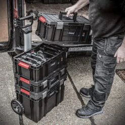 MS/C/200/ORG - Modular Storage Compact Toolbox 200 With Mini Organisers -Outlet Router Grip Store ms c 200 org feat8