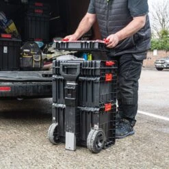 MS/T/CART - ProTransit Modular Storage Cart -Outlet Router Grip Store ms t cart feat4