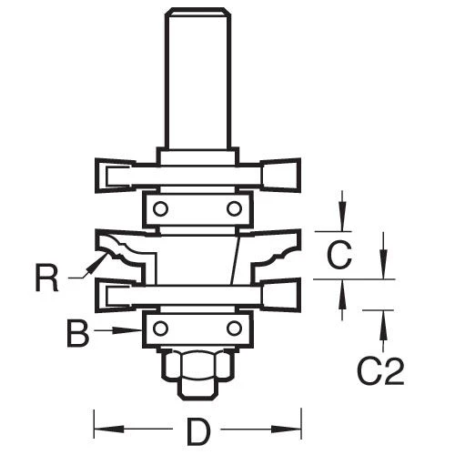 PSC/103X1/2TC - Easyset Profile Scribe Set 4 PSC/103X1/2TC - Easyset Profile Scribe Set - Image 2