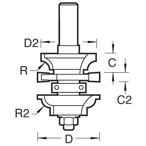 PSC/107X1/2TC - Easyset Profile Scribe Set 4 PSC/107X1/2TC - Easyset Profile Scribe Set - Image 2
