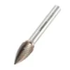S49/4X1/4STC - Solid Carbide Burr -Outlet Router Grip Store s49 4x1 4stc 3d1