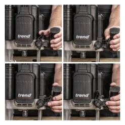 T12EK/EURO - 2300W 12mm Variable Speed Plunge Router 230V EU -Outlet Router Grip Store t12ek euro feat6