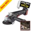 T18S/AG115B - T18S 18V Brushless 115mm Angle Grinder (Bare Tool) - UK & Eire Sale Only -Outlet Router Grip Store t18s ag115b main save50 1