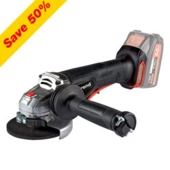 T18S/AG115B - T18S 18V Brushless 115mm Angle Grinder (Bare Tool) - UK & Eire Sale Only -Outlet Router Grip Store t18s ag115b main 2 save50