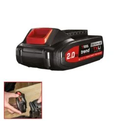 T18S/BA2A - T18S 18V 2Ah TXLI Battery - UK & Eire Sale Only -Outlet Router Grip Store t18s ba2a main 4