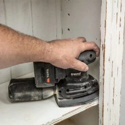 T18S/DSB - T18S 18V Detail Sander (Bare Tool) - UK & Eire Sale Only -Outlet Router Grip Store t18s dsb feat7 1