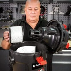 T33AL - Wet And Dry Dust M-Class Extractor 800W 110V 16A - UK & Eire Sale Only -Outlet Router Grip Store t33a feat8 5