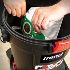 T33A - Wet And Dry M-Class Dust Extractor 1200W 240V - UK & Eire Sale Only -Outlet Router Grip Store t33a feat9 3