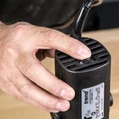 T4ELK - 760W ¼” Variable Speed Plunge Router 110V 16A -Outlet Router Grip Store t4ek feat9